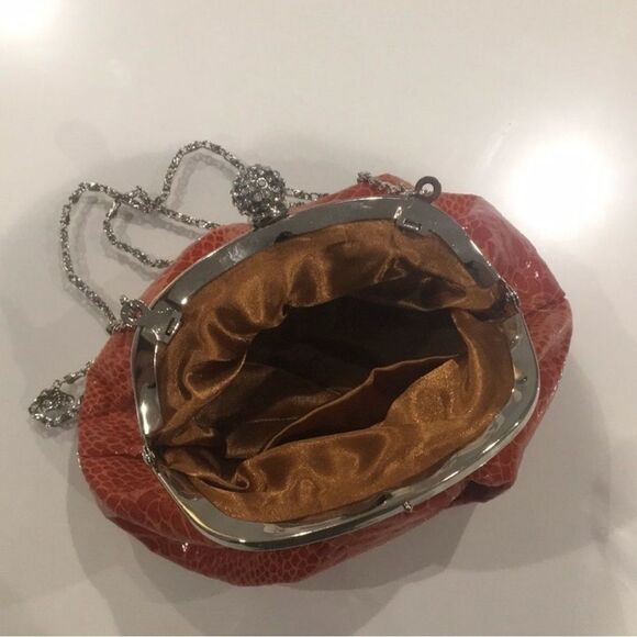 Elegant Orange Clutch Bag - Picture 3 of 8